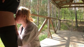Wife Films Her Blonde Friend Sucks Me Off Outdoors - Sharing Is Caring!