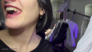 Biting Mistress get her Teeth into her Slave