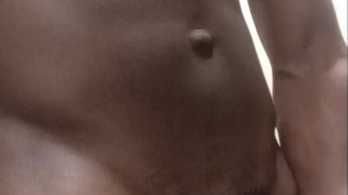 Buck showing off the new