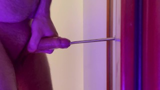 Testing my new suction cup toy