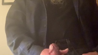 Longhorn and Cigar Jerk Off