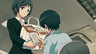 Beautiful Big Boobed Mangaka Likes To Fuck Editor For His Big Cock