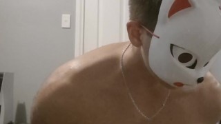 Day 3 of edging my cock + anal toy