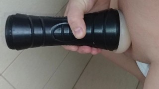 Beautiful Shemale. Big Dick 19cm. penis pump