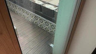 TWINK JERKING OFF IN PUBLIC VIEW