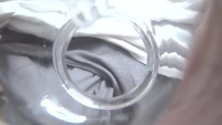射精の瞬間を至近距離から楽しむための動画です。
