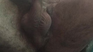 Gozo farto com massagem na próstata