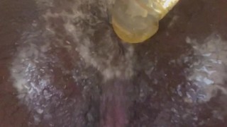 Never knew my ass could get this creamy