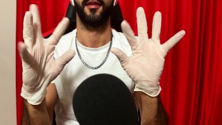 Gentle Latex Gloves ASMR for Ultimate Relaxation - Male Edition