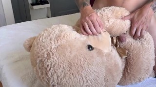 I Fuck My Teddy Bear With My Fat Cock Boygym