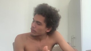 Sucking my toes like a lollipop