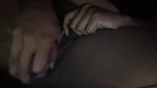 Secretly masturbating while staying with a friend