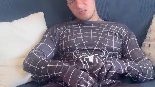 BoyGym Spiderman Cosplay Talking Dirty