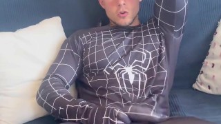 BoyGym Spiderman Cosplay Talking Dirty