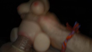 Mr. Luvv horny in darkness, ready to test all toys for the best pleasing NUT!