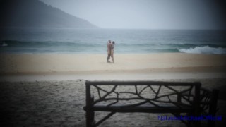 Public Beach Fuck - Real Amateur Couple - Renewing Vows and Beach Sex