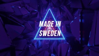 Swedish boy with smooth balls jacking off