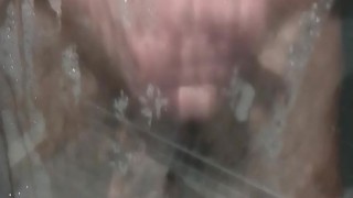 I masturbate while my roommate takes a shower