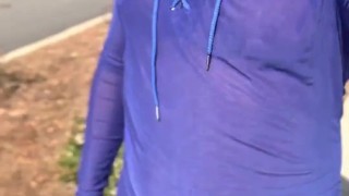 Jerking in the street