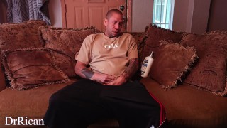 Couch jacking! Cumming had me shaking 💦💦💦