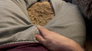 Young guy loudly moaning whilst masturbating POV