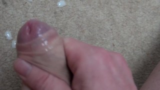 cum after peeing outside