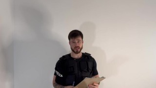 Transformed into a silly gooner by cop