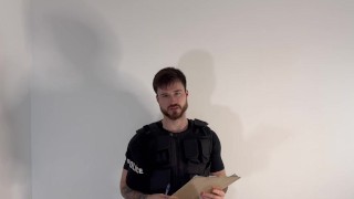 Transformed into a silly gooner by cop