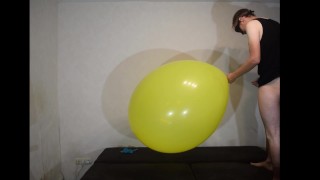 Riding some Big ballons and fucking