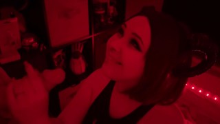 Horny Succubus Sucking Dick and Getting Fucked