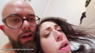 BEHIND THE SCENES hard anal fuck and ass licking