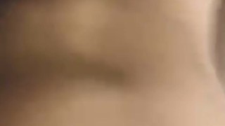 My friends gf tries to take my huge cock