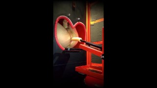 My prostate got a quality massage again! Sperm squirts from the cock again!