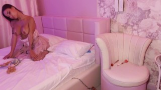 Depraved Monika Fox Dreamed Of Becoming Barbie, But Got Big Toy For Ass & Pussy