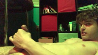 Cute Twink Niko Springs Jerks His Cock to Relax After Work