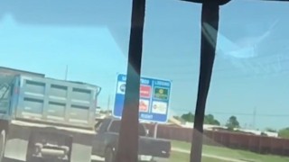 I love driving nude - cumshot