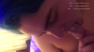 AMATEUR TWINK Damian Night Sucks and Fucks BWC Darth Fellatio POV TRAILER