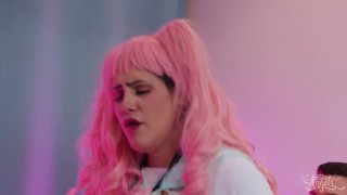 TRANS ANGELS - Nate Rose Pulls Out And Releases A Thick, Creamy Load All Over Isabella Gomez's Ass