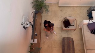 Two hot lesbians caught on camera