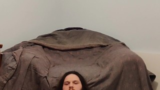 Crossdressing slut loves to shower themself with piss