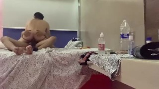he liked it so much that he ended up riding my cock
