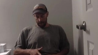 I taste my own cum. Uncut masturbation