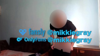 Try on haul/ naked / college boy , sweatpants, underwear