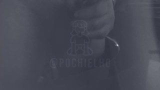 cum at the office, cockring, cum on desk at lunchtime