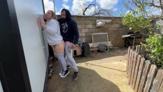 HE CAUGHT ME PISSING ON THE STREET AND PUT ME AGAINST THE WALL