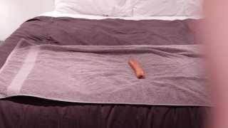 Benny Fox uses a carrot as a dildo!