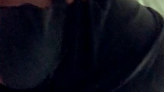 Suck my tits and rub on my wet, throbbing shaved pussy