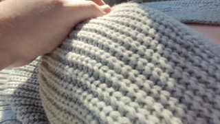 Risky in Car, Hot Girl in Tight Jeans Seducing Me