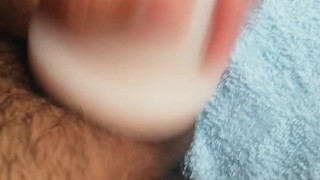 Masturbándome muy rico.