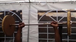 Hitting the weights! (Fetish)